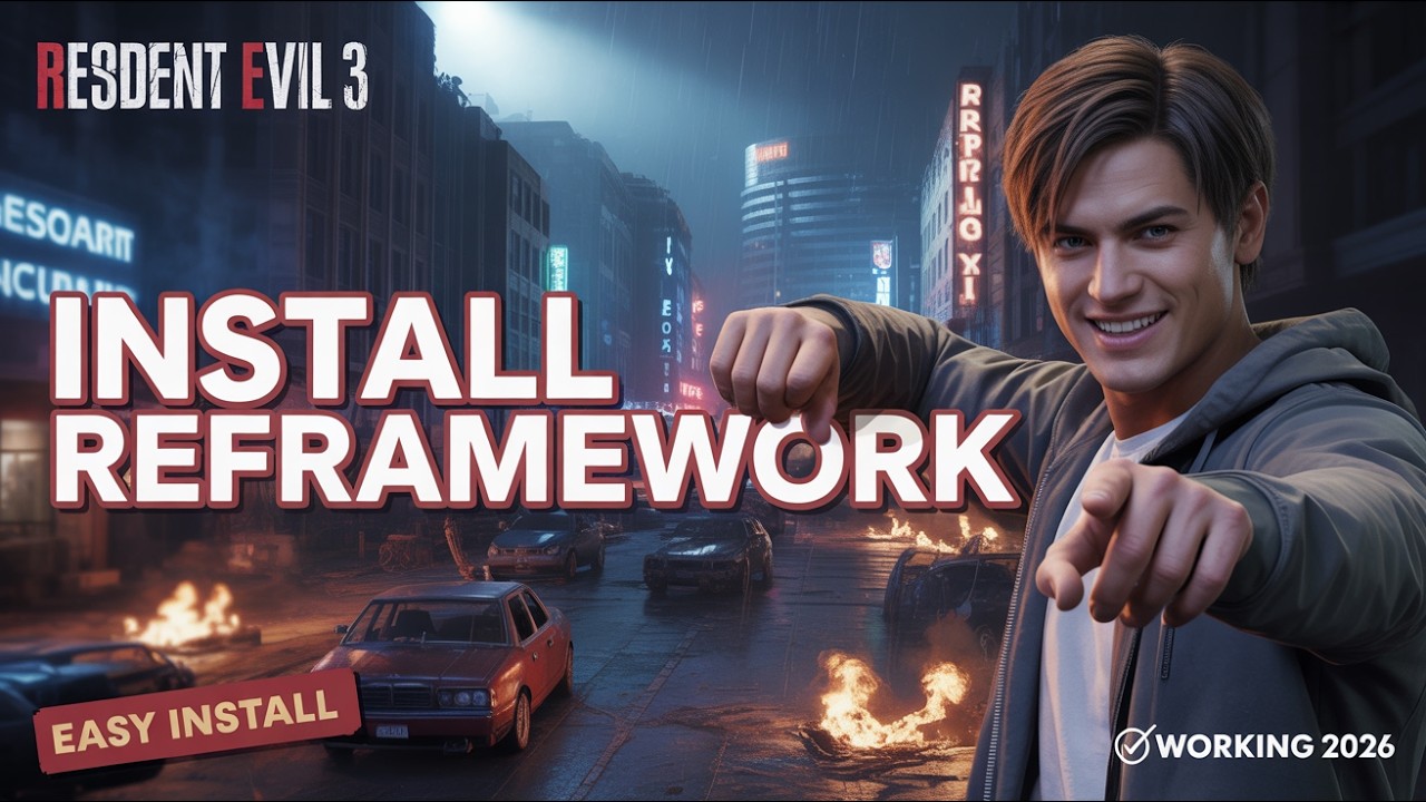 How to Install REFramework for Resident Evil 3 (2026) | Easy Mod Setup Guide