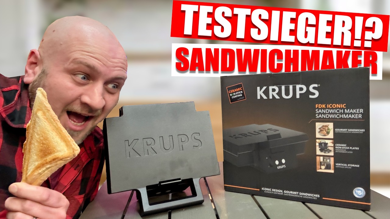 Krups Sandwichmaker im Test – Der BESTE Sandwichmaker für American Toast?