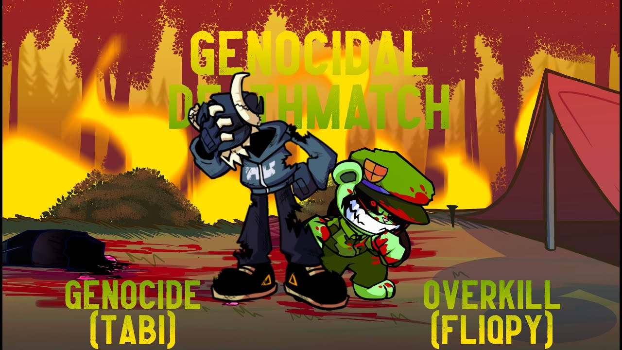 FNF Mashup - Genocidal Deathmatch [Overkill v2 x Genocide]
