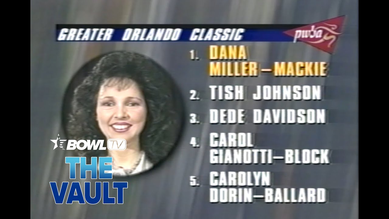 BowlTV Vault: Финал турнира PWBA Greater Orlando Classic Stepladder 1998 года