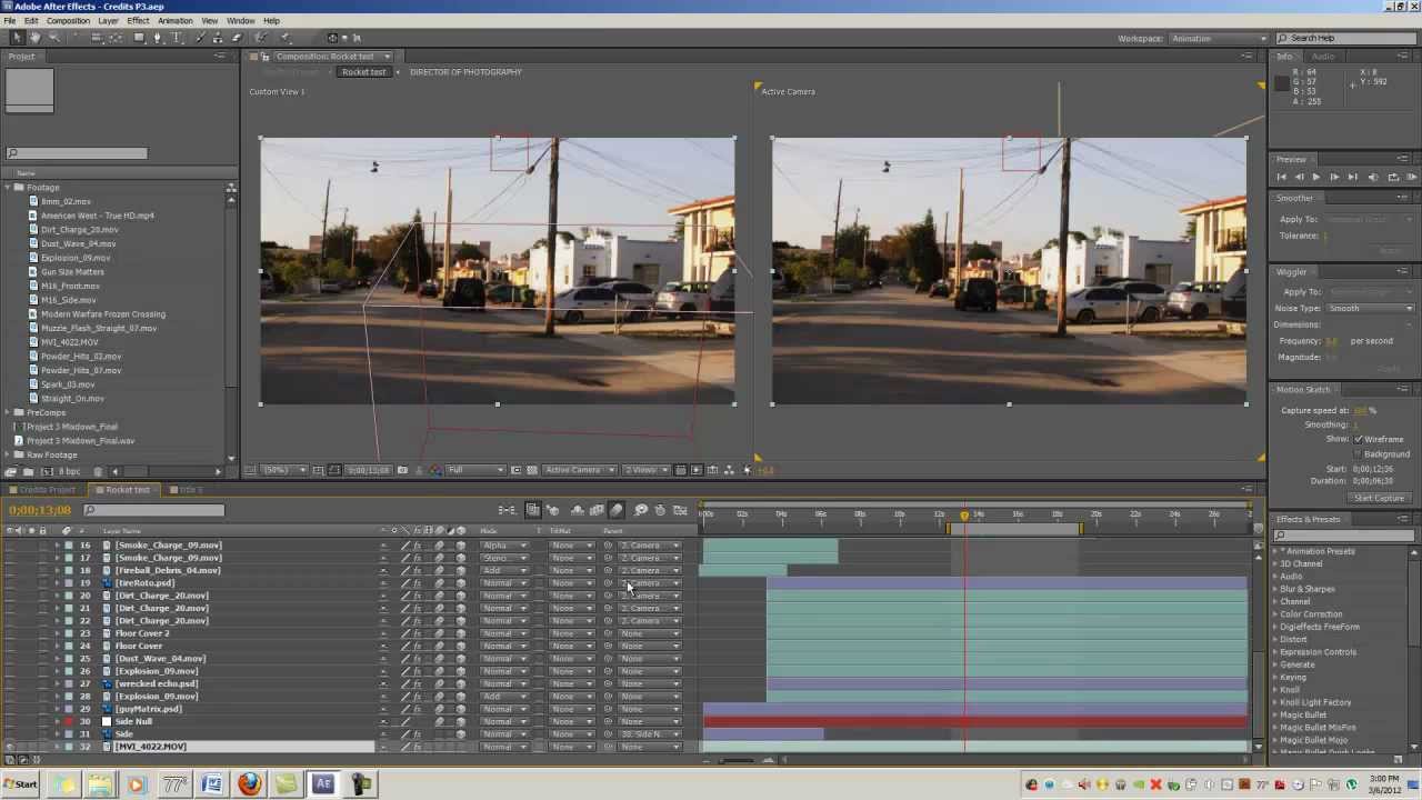 Tutorial Basico de After Effects en Español - Parte 1 - Introduccion basica, Empezando un Projecto
