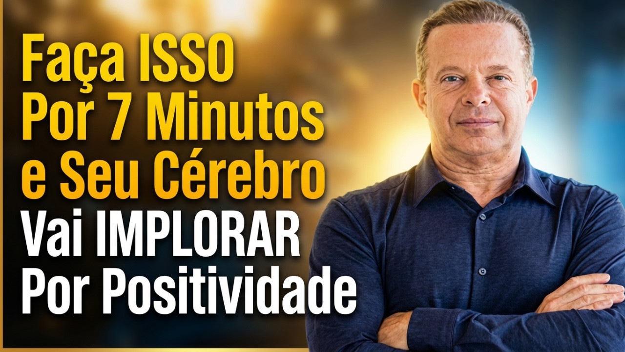 Dr  Joe Dispenza Faça ISSO Por 7 Minutos e Seu Cérebro Vai IMPLORAR Por Positividade