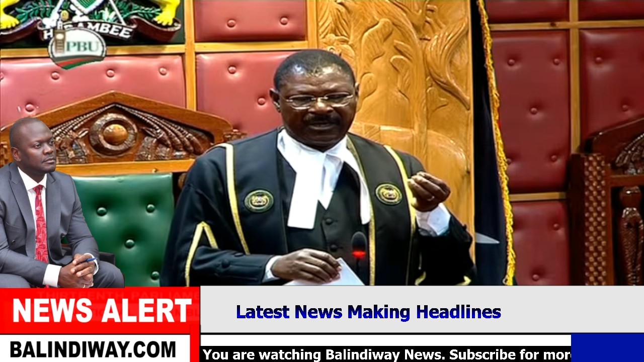 Fireworks as Speaker Wetangula expels Anthony Kibagendi after saying 'Parliament has been auctioned'