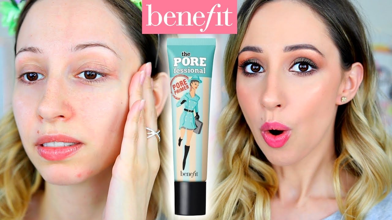 Benefit Porefessional Primer Review - 11h Wear Test on Super Dry Skin!