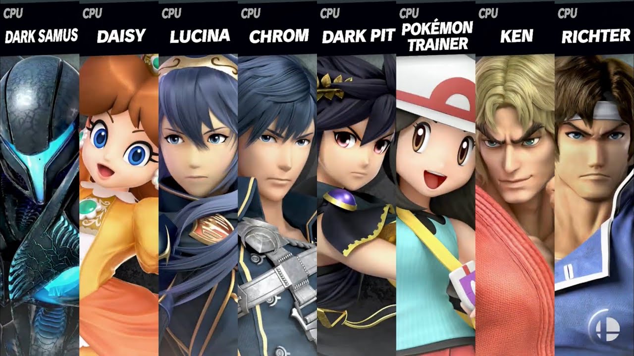Super Smash Bros. Ultimate - Number Echo (ε) Battle