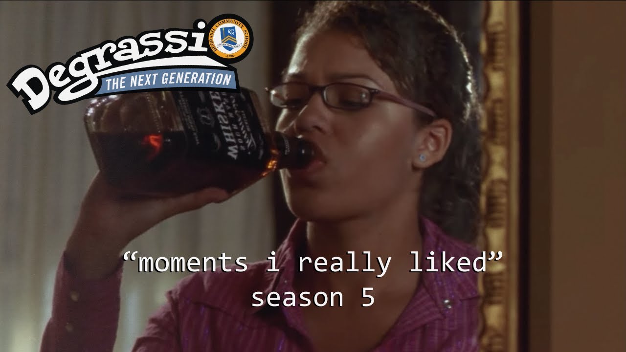 moments i really liked in degrassi: tng (season 5)