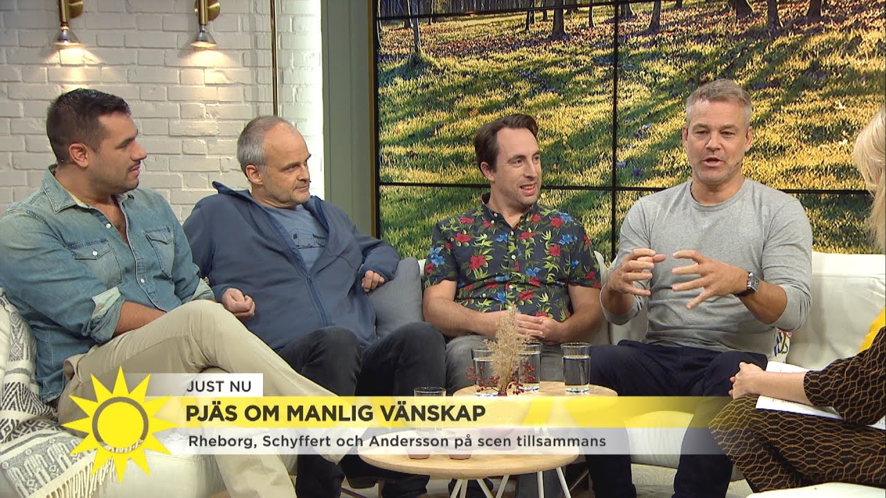 Henrik Schyffert: "Vänskap är frånvaron av rädsla – här är man helt trygg" - Nyhetsmorgon (TV4)
