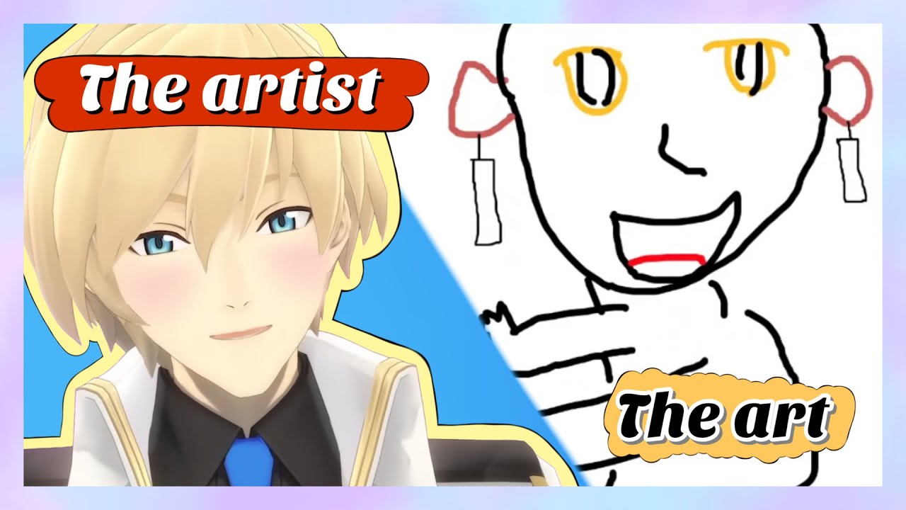 TEMMA LIKES EARS (Holostars gartic phone eng sub clip)