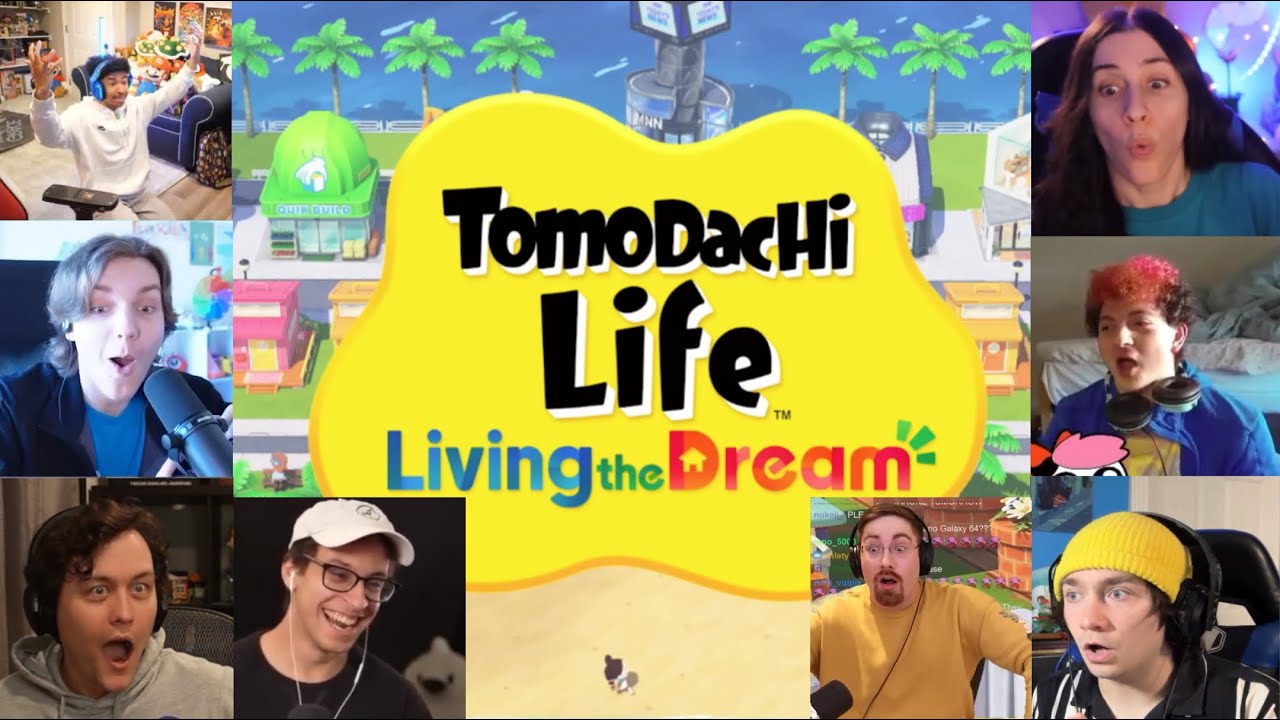 Реакция ютуберов на сборник «Tomodachi Life: Living The Dream»