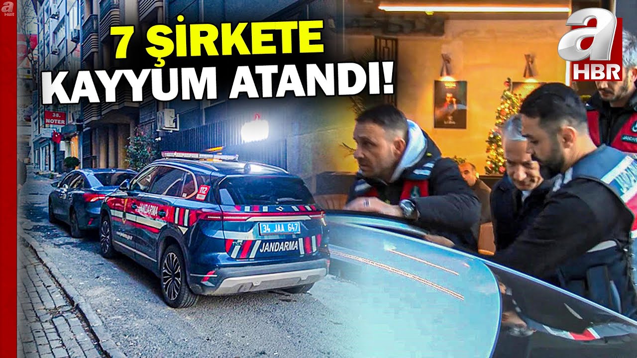 GAİN Medya'ya operasyon! 7 şirkete kayyum atandı | A Haber