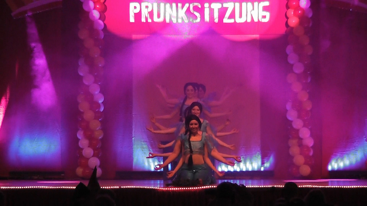 FHN Marschprinzessinnen Showtanz 2017-Aladdin