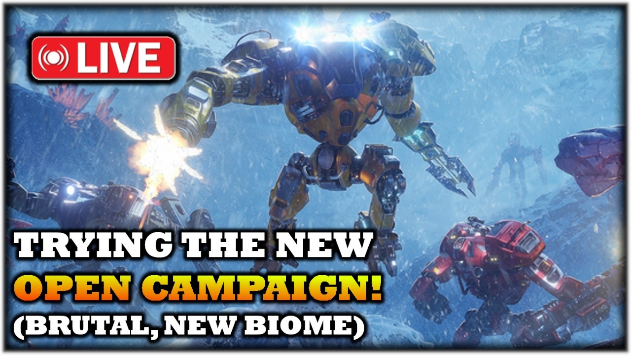 🔴13-Mar-2026 LIVE - Trying the NEW Campaign Mode - Brutal, Cryo Start! | Questions Welcome