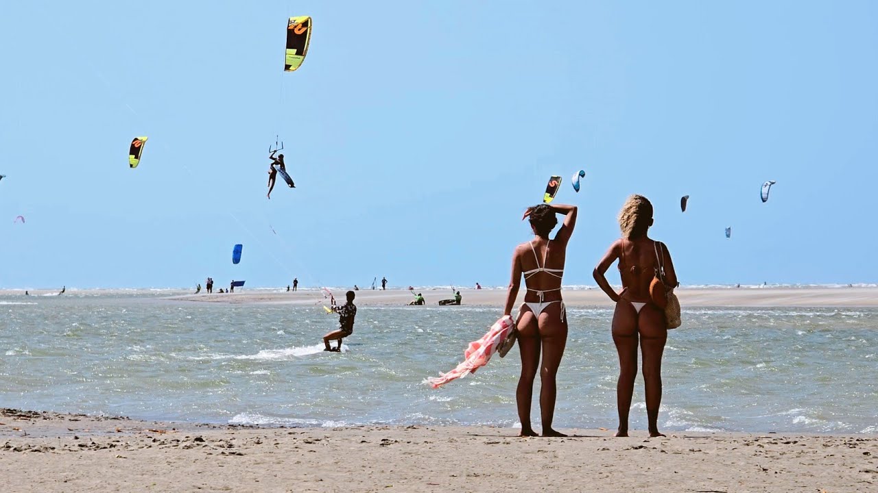 Big Air in Guriu, Kitesurfing in Brazil