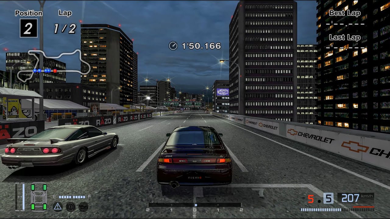 Gameplay Gran Turismo 4 remastered com mod gráfico 4K 2023 (sem comentários)