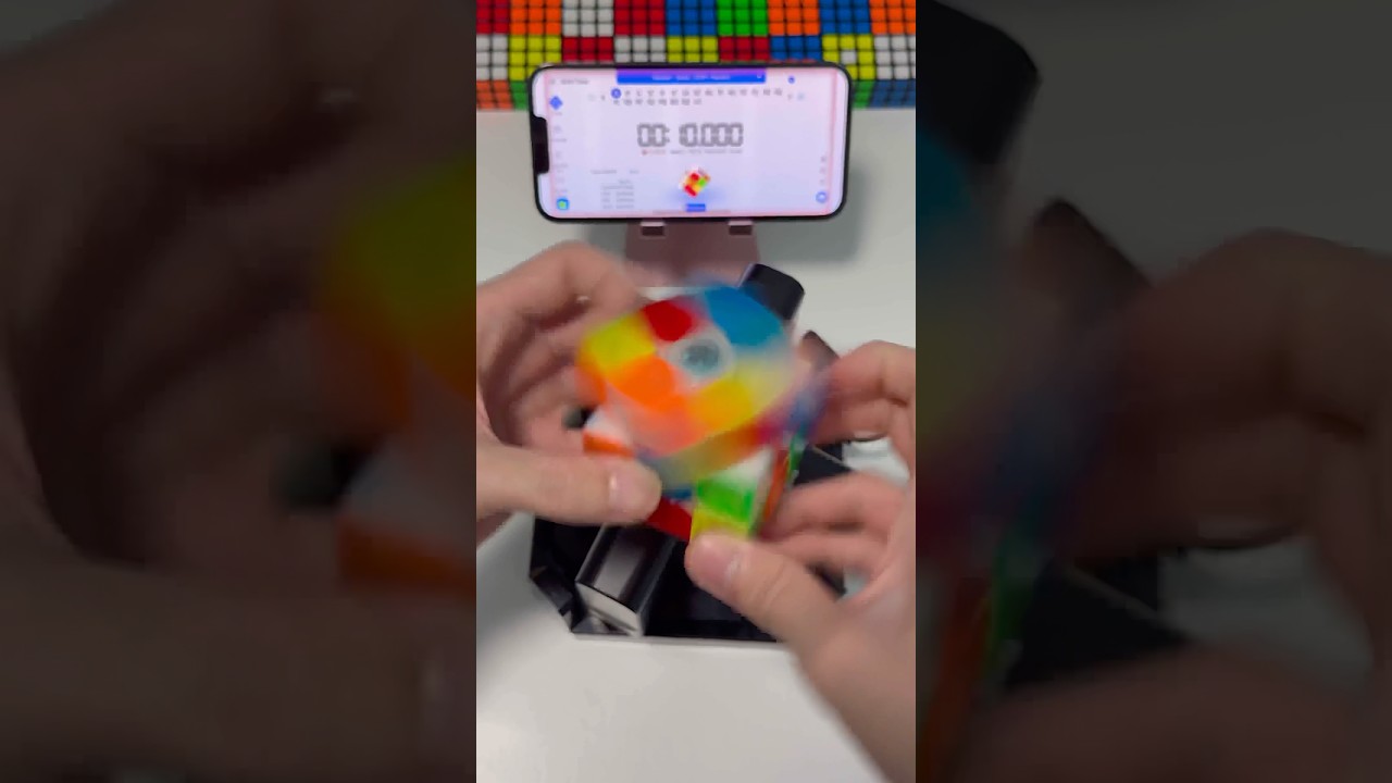 COOLEST Smart Cube in the World 🥶⚡️#shorts