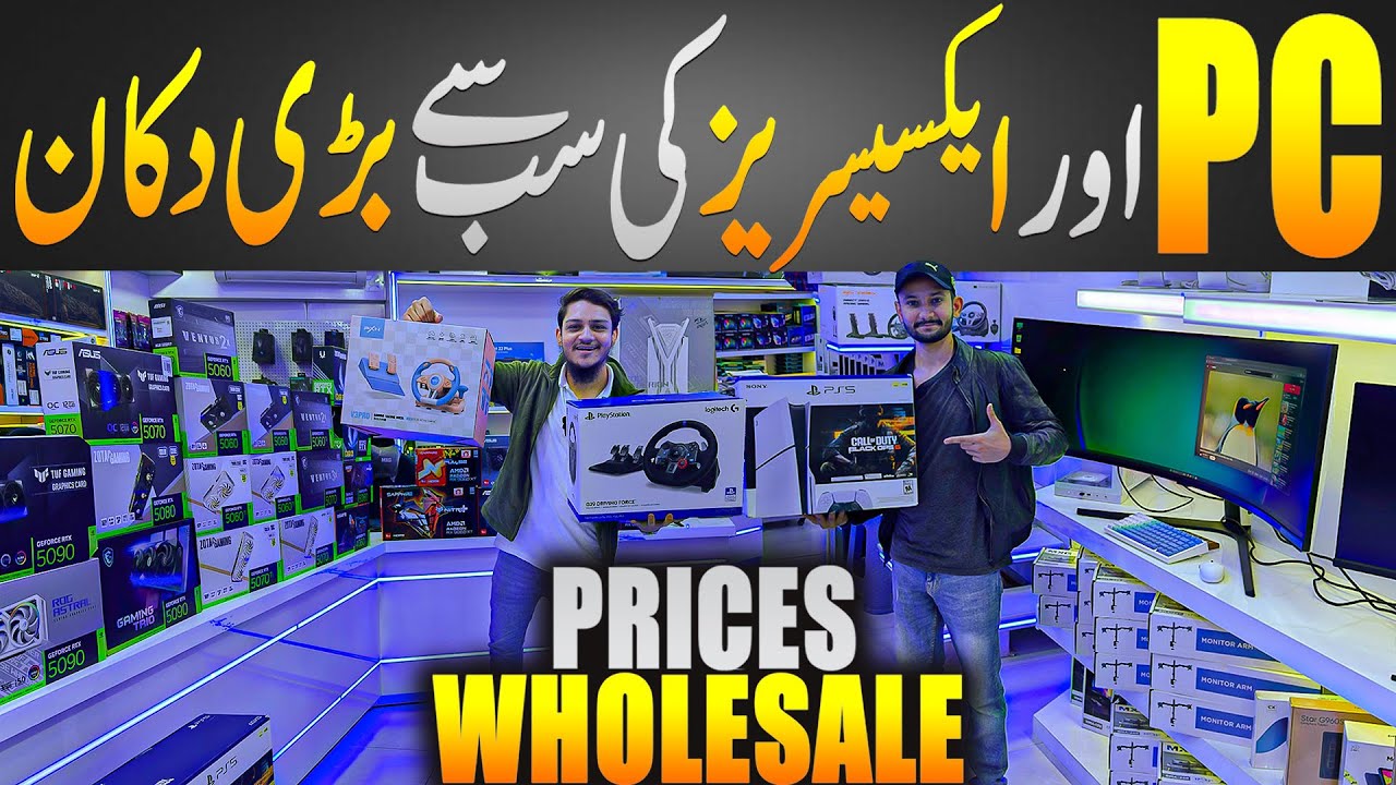 Best PC Builds & All Accessories Insanely Low Prices | GPUs & Steering Wheels Setup | ZahComputers