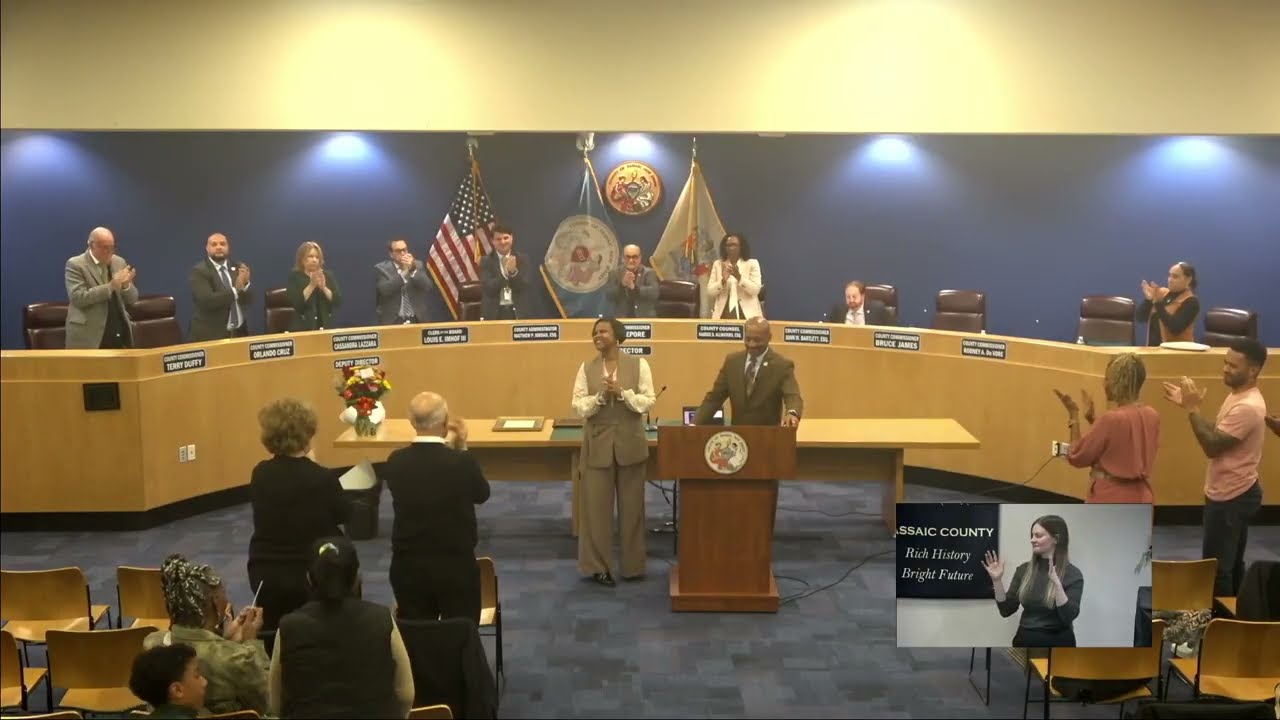 November 17, 2025 Meeting of the Passaic County Board of County Commissioners