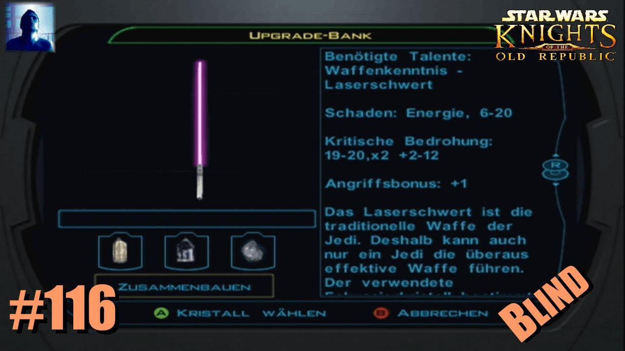 Lets Play Star Wars: Knights of the Old Republic Vol.116 [XBOX/Blind] (German)
