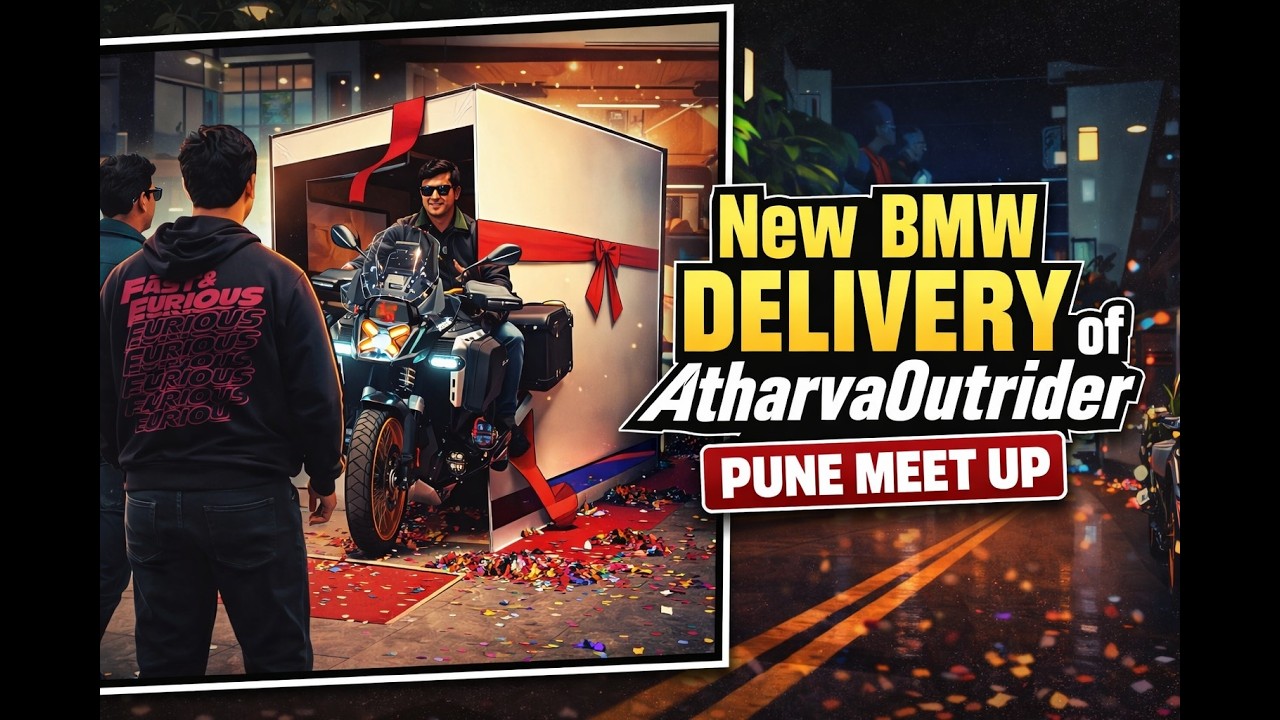 New BMW delivery of @AtharvaOutrider 😮 #2