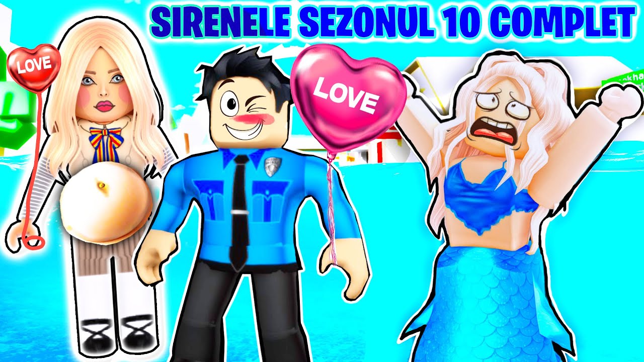 FOXI SIRENA e INSELATA, M3GAN BONA UCIGASA ARE BEBE (Sirenele Sez. 10 COMPLET) ROBLOX BROOKHAVEN