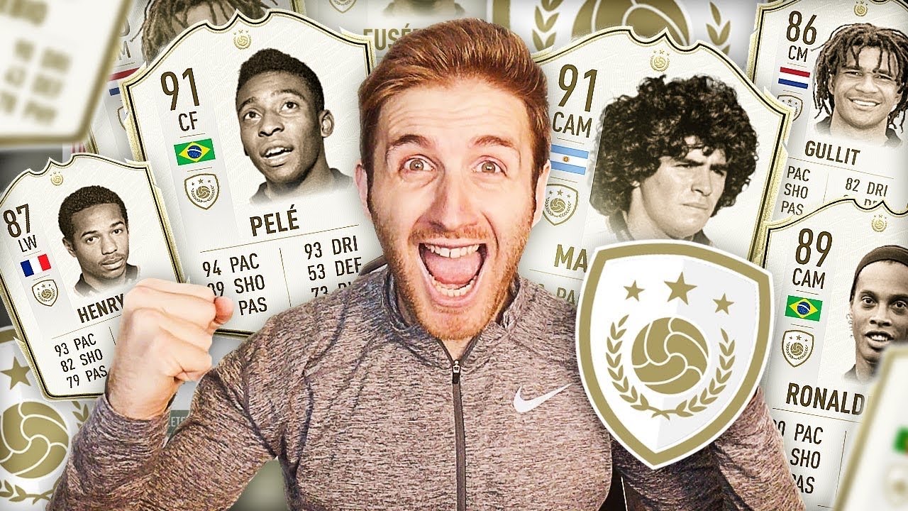 What do you get from a Guaranteed Icon Upgrade Pack?