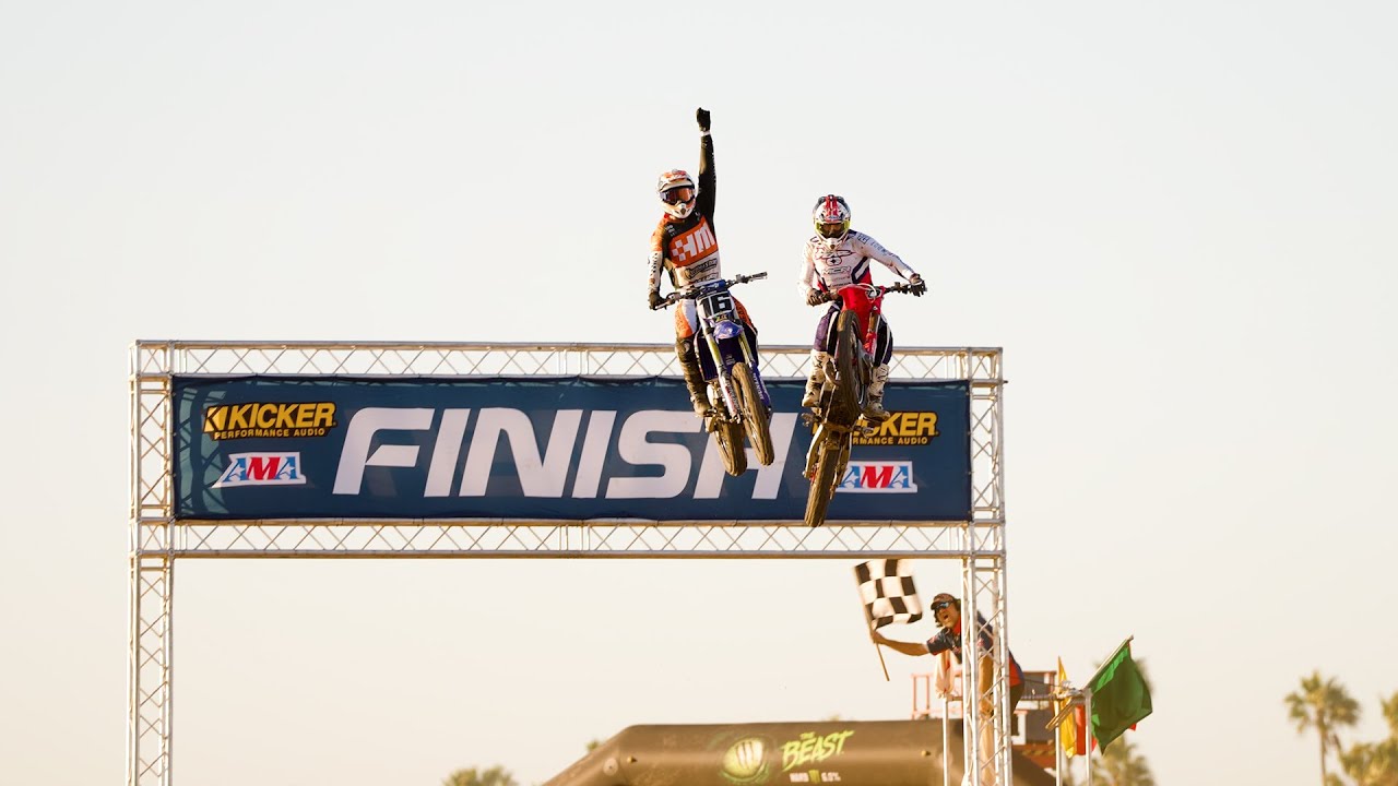 Arenacross Round #1 AX Pro Highlights | Huntington Beach, CA