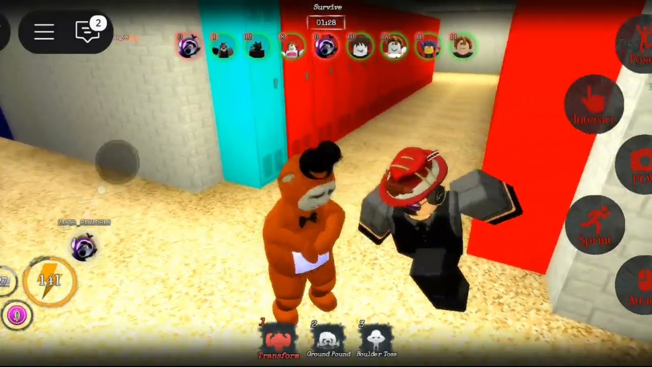 Five Custard at Stricken 😬 | Roblox Pillar Chase 2 [mobile]