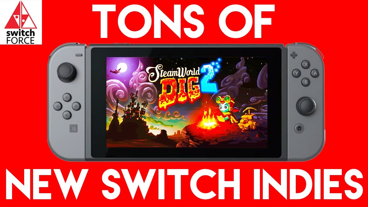 NEW SWITCH GAMES, TONS OF INDIE ANNOUNCEMENTS!!