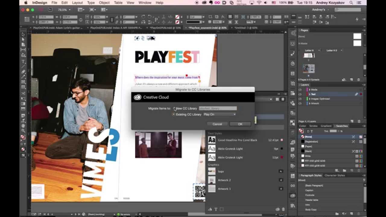 Что нового в Adobe InDesign CC (февраль 2015)