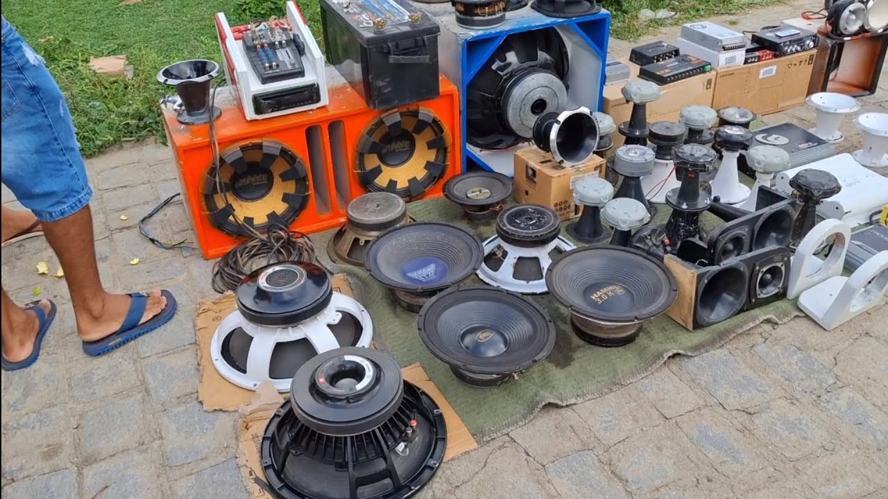 Feira do rolo tem grande variedade em alto falante em Belo Jardim Pernambuco