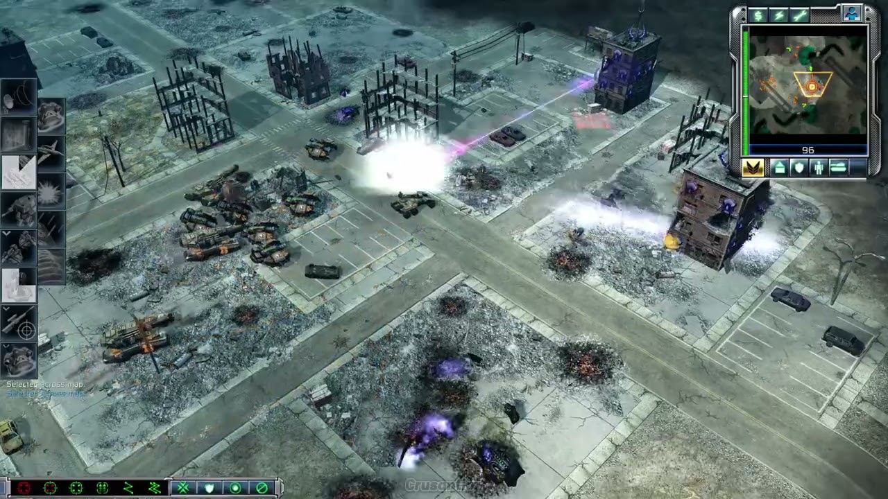 CNC 3 KW Tiberium Resonance 0.3.01BT GDI vs Brutal AI - Guerilla [Scrin]