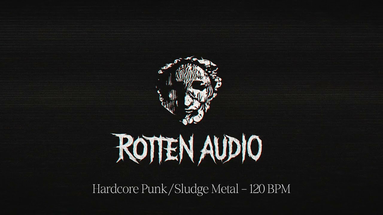 [FREE] Hardcore Punk/Sludge Metal drum track, backing track - 120 BPM