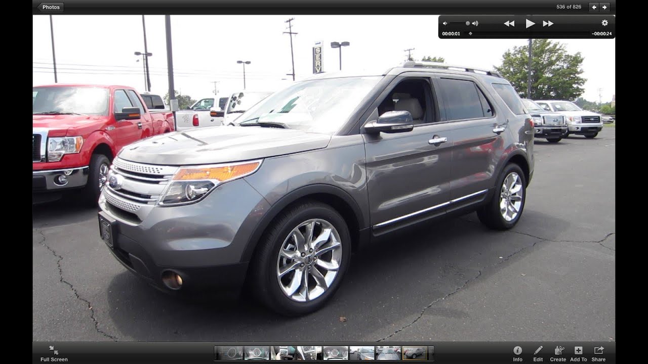 2011 Ford Explorer XLT Start Up, Engine, and In Depth Tour