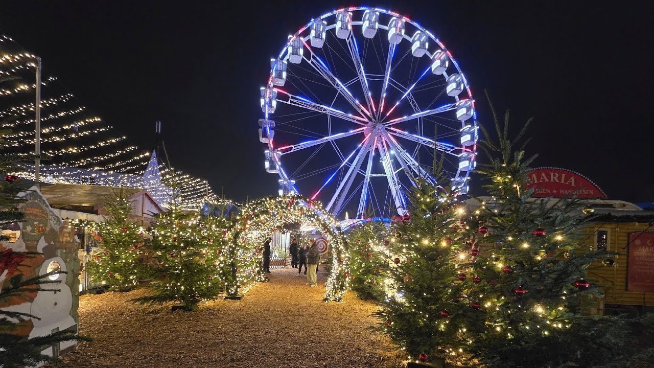 Cranger Weihnachtszauber 2025 - Impressionen und Abschlußfeuerwerk
