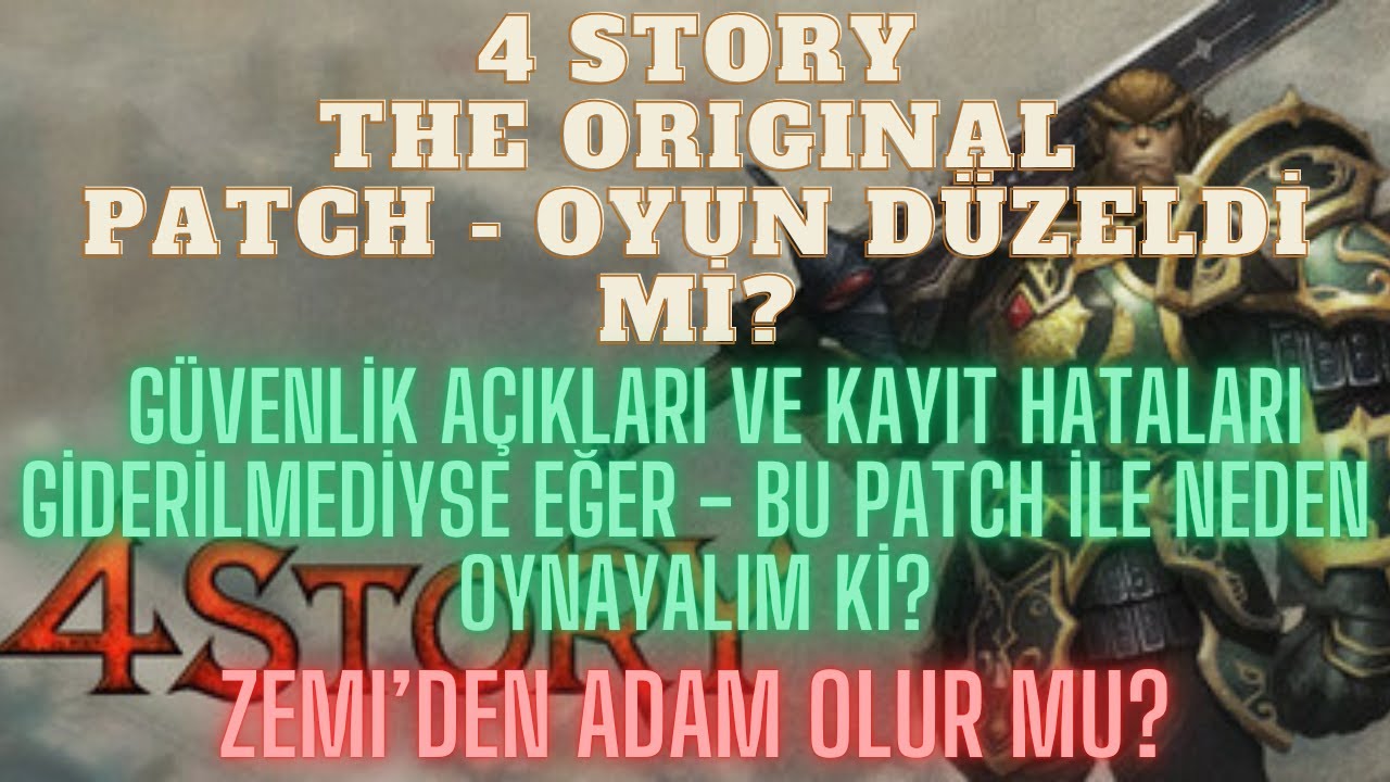 4 Story The Original Düzeltildi Mi? | 4 Story The Original Oynanır Mı? | ZEMI Adam Olur Mu?