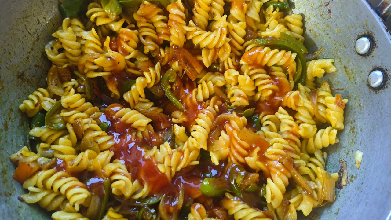 ਚਟਪਟਾ ਸਿਮਲਾ ਮਿਰਚ ਪਾਸਤਾ 🌶️🍝ਰੰਗ-ਬਿਰੰਗਾ ਸਿਮਲਾ ਮਿਰਚ ਪਾਸਤਾ ਰੈਸੀਪੀਝਟਪਟ ਬਣੇ ਸਿਮਲਾ ਮਿਰਚ ਪਾਸਤਾ
