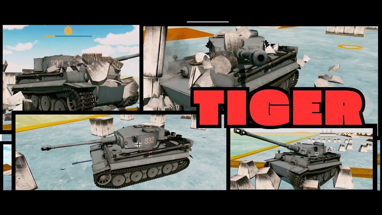 TIGER 1 | MANNERHEIM LINE |  Simulation  of the tank