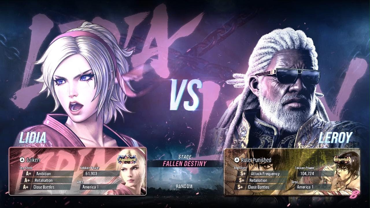 TEKKEN8: Lidia vs Leroy RANKED