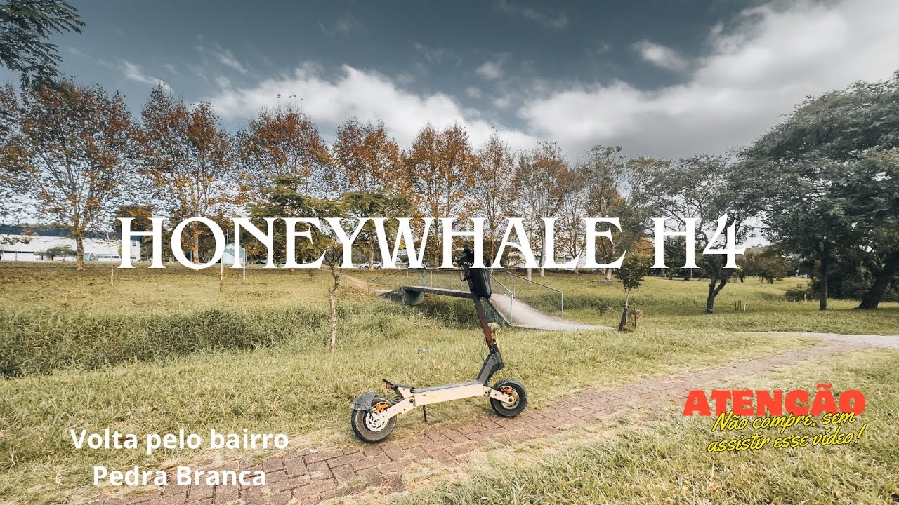Voltinha de Honeywhale H4 pelo bairro Pedra Branca em Palhoça SC