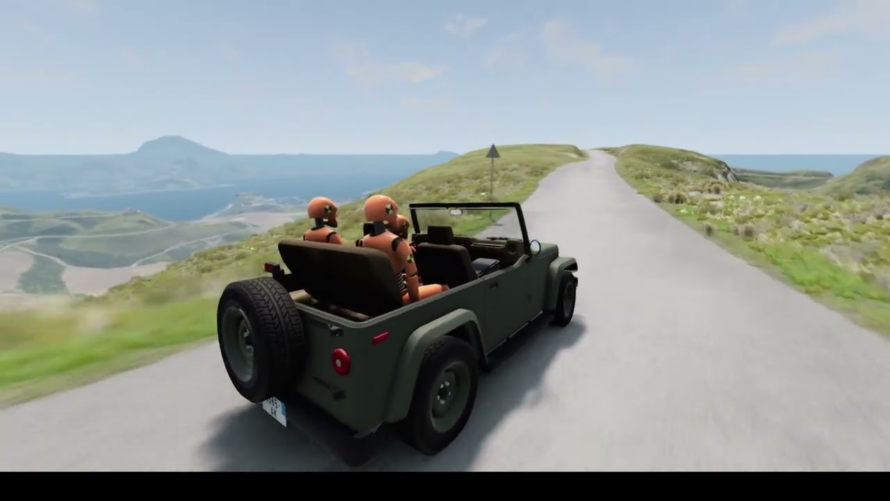 Cliff Drops #5 - BeamNG.drive | Cliff Fall