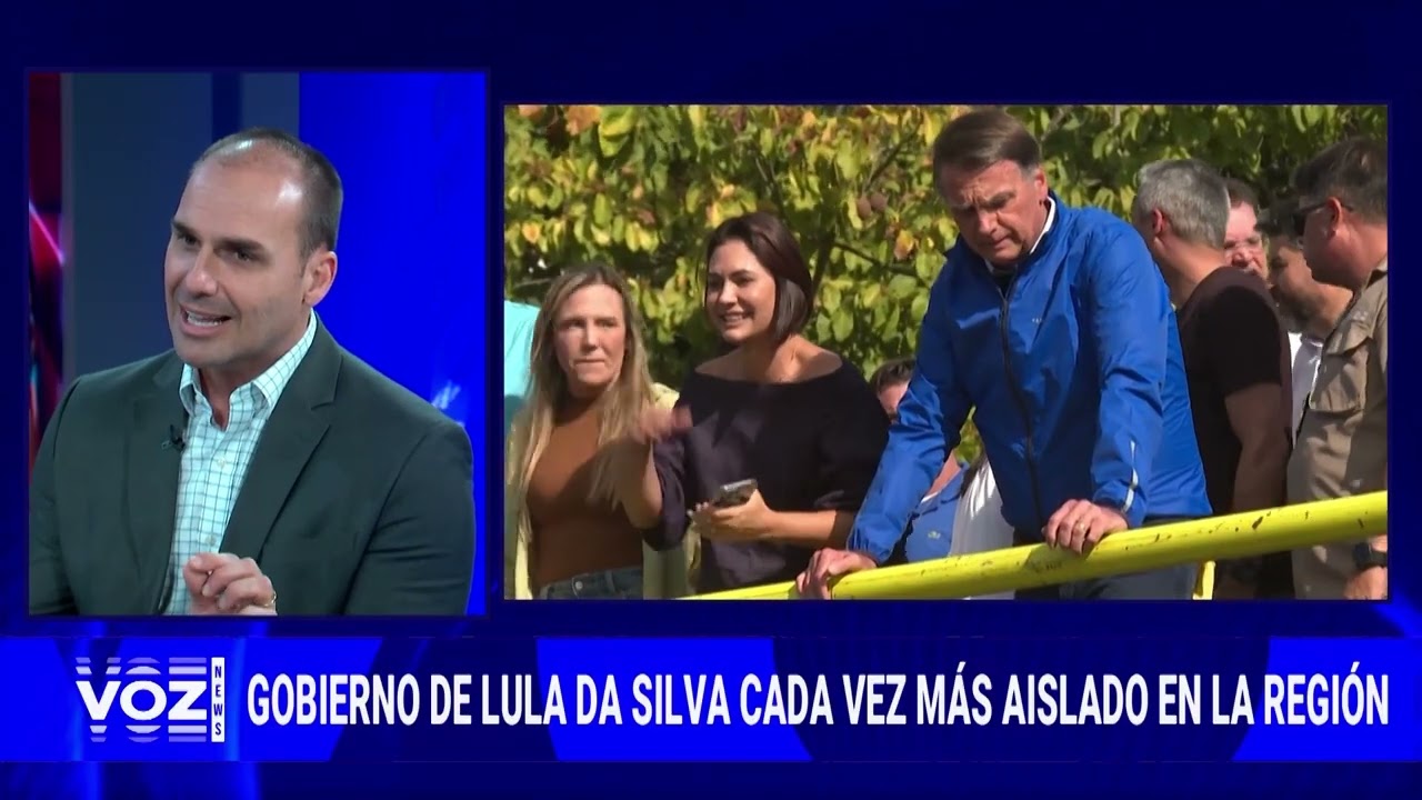 Entrevista a Eduardo Bolsonaro - Brasil fue el gran ausente del Escudo de las Américas