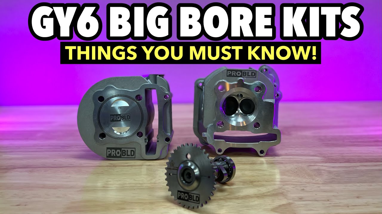 Комплекты GY6 Big Bore — все, что вам нужно знать