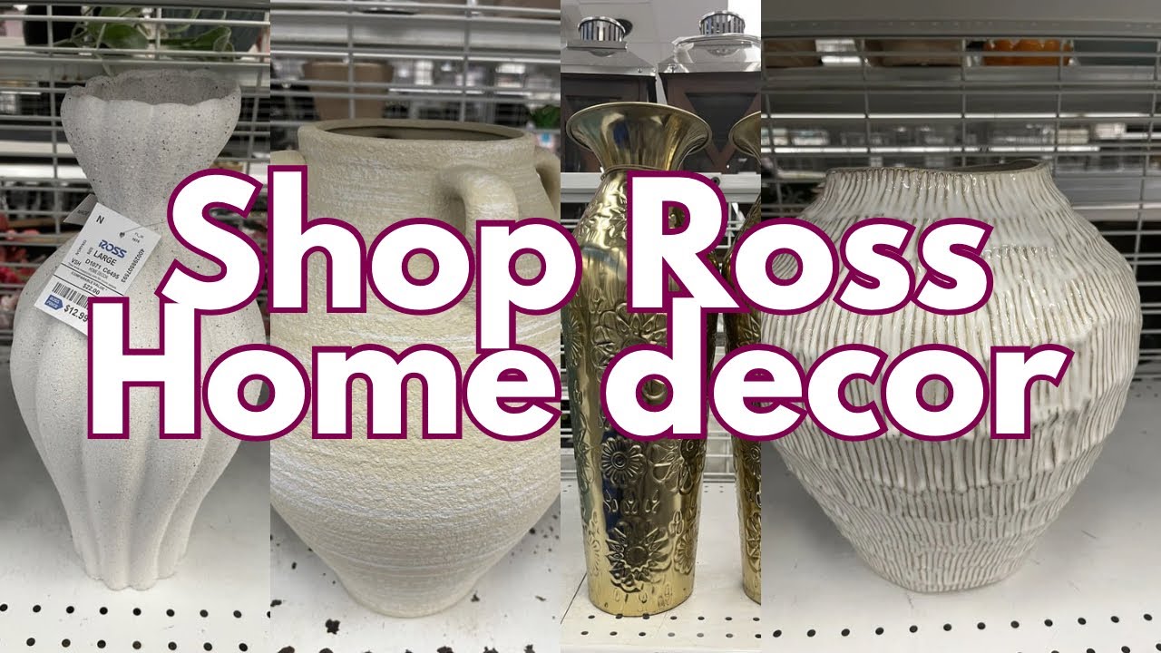Shop Ross new home decor| modern and glam | new finds #shopwithme #ross