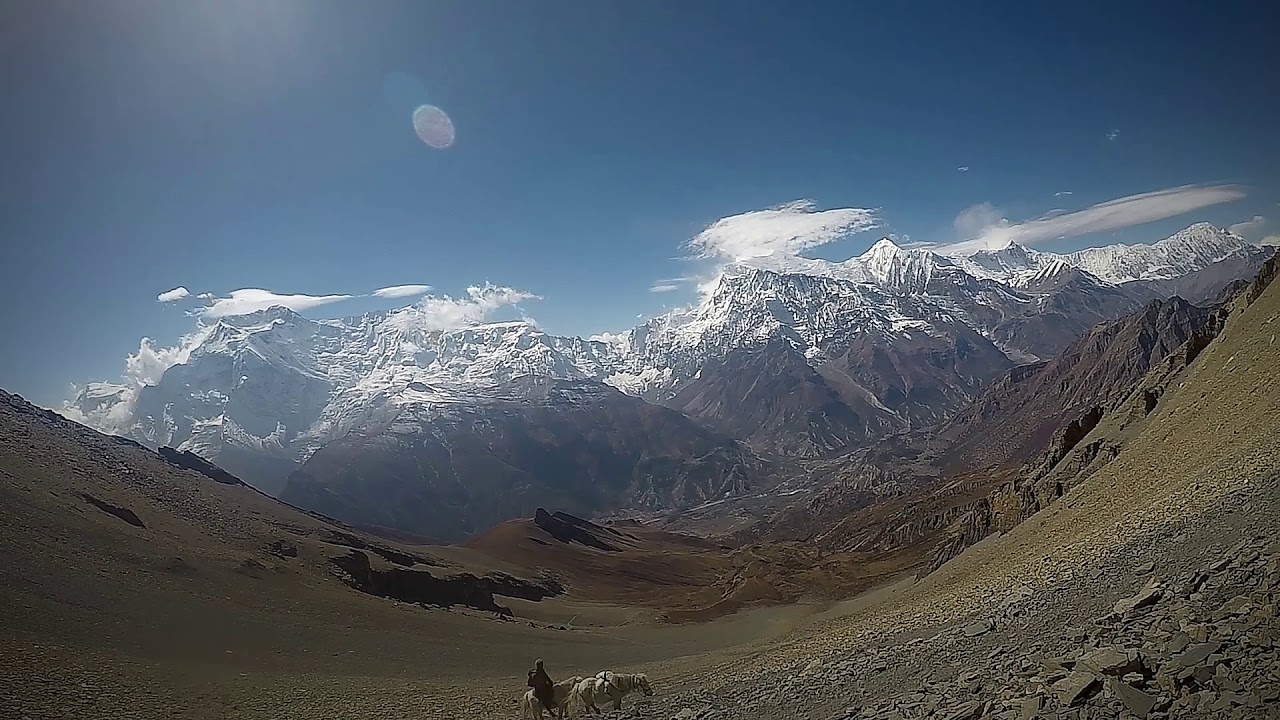 Annapurna Circuit Solo Skyrun via Kangla & Mesokanto La