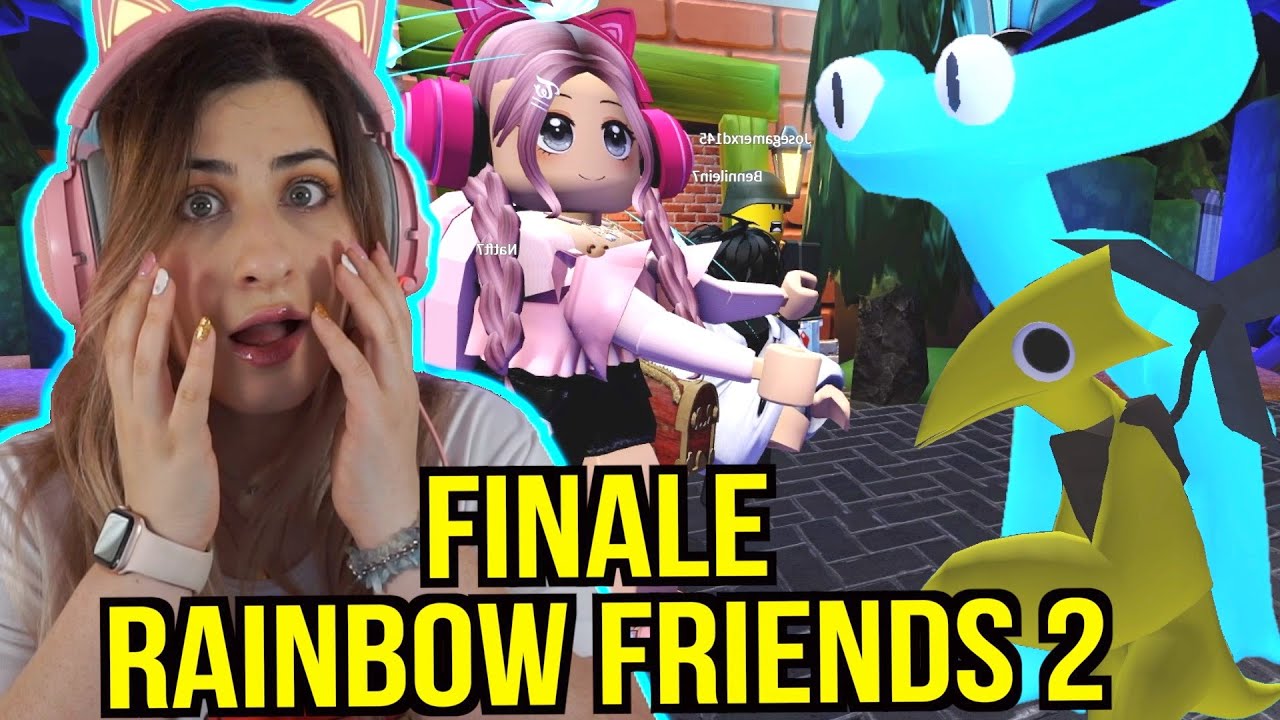 Scappiamo da CIANO e BLU su RAINBOW FRIENDS 2 😱 [LIVE]
