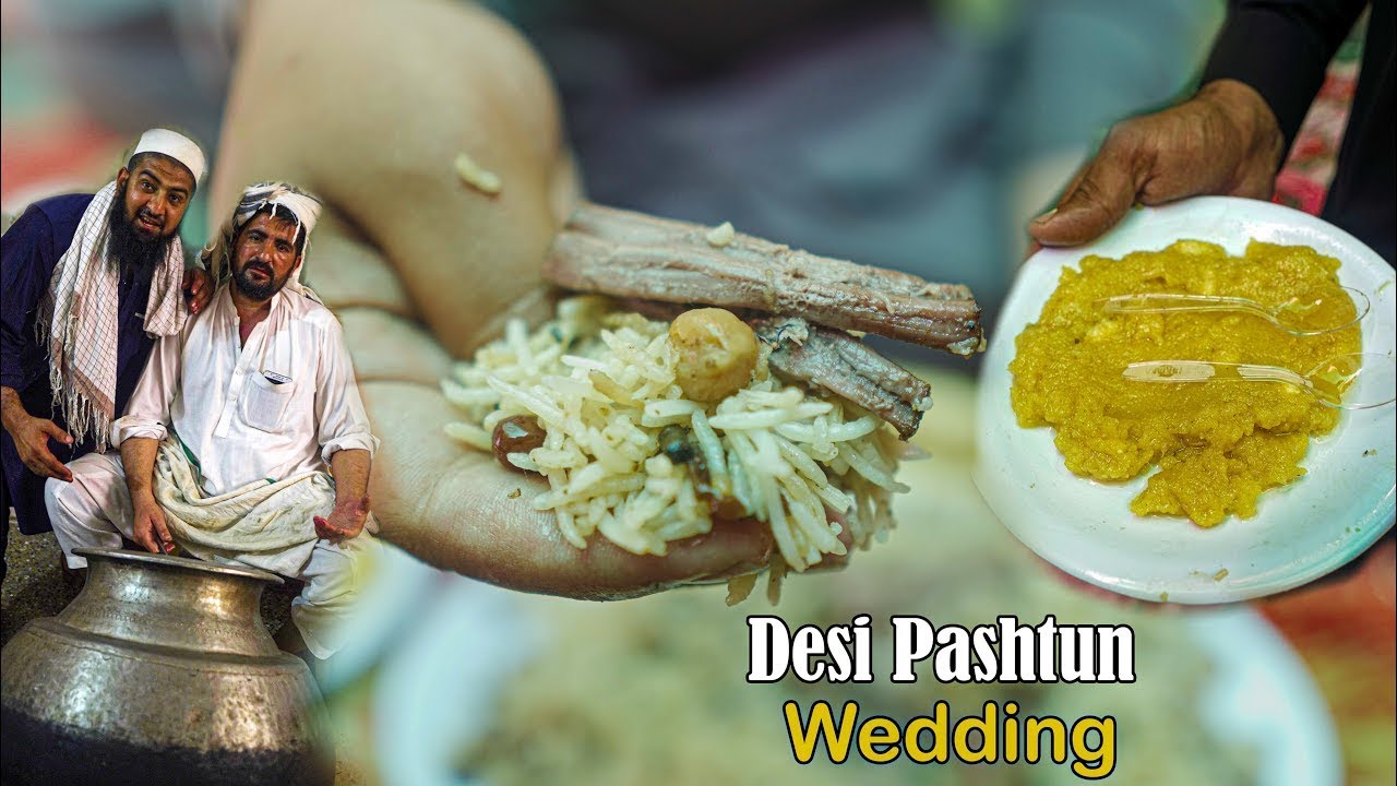 PAKISTANI WEDDING FOOD I PASHTUN WEDDING