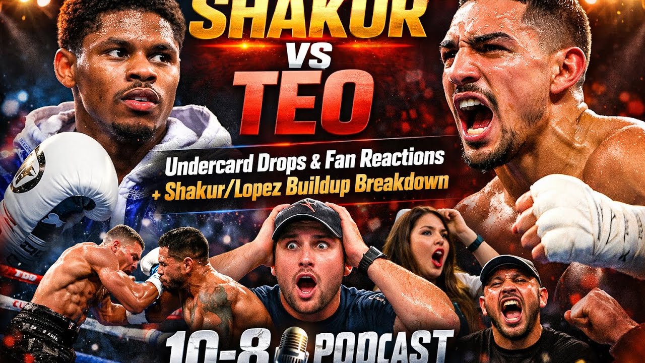 SHAKUR VS TEO | Undercard Drops & Fan Reactions + Shakur/Lopez Buildup Breakdown 