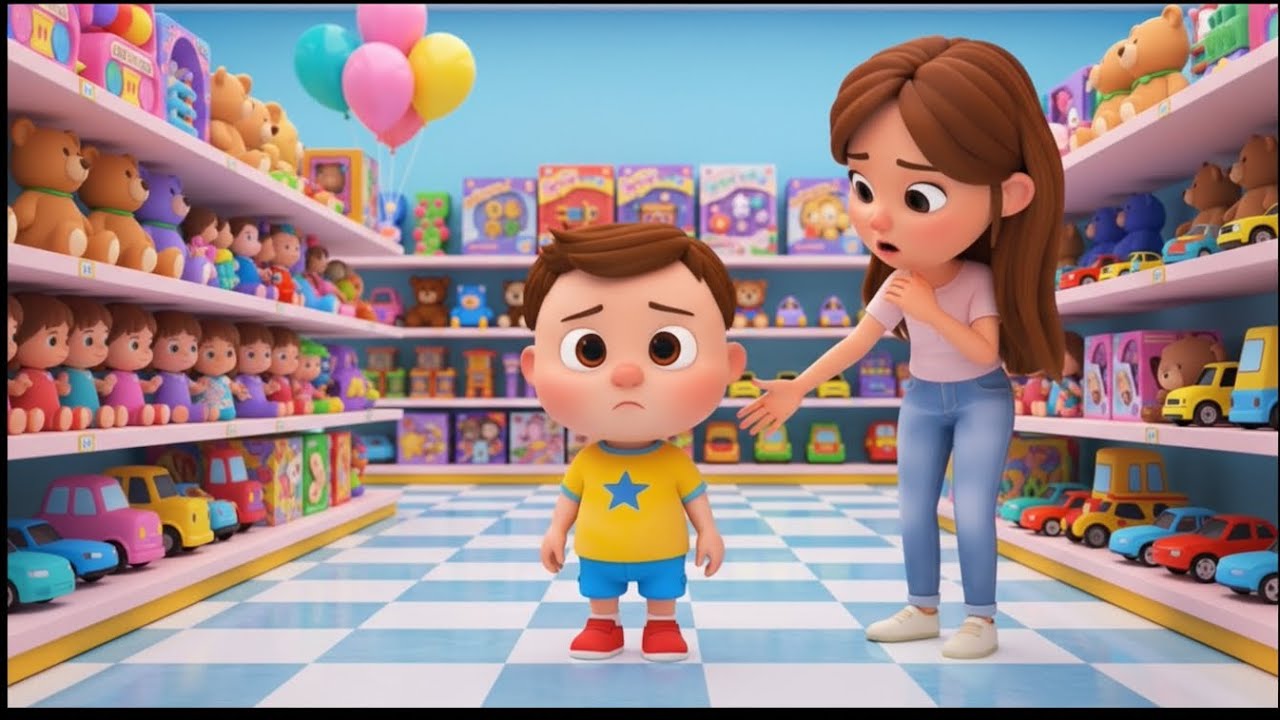 Shop, Shop, Shop! | Toddler Toy Store Adventure & Happy Hug | Kids Nursery Rhymes | Looney Kids