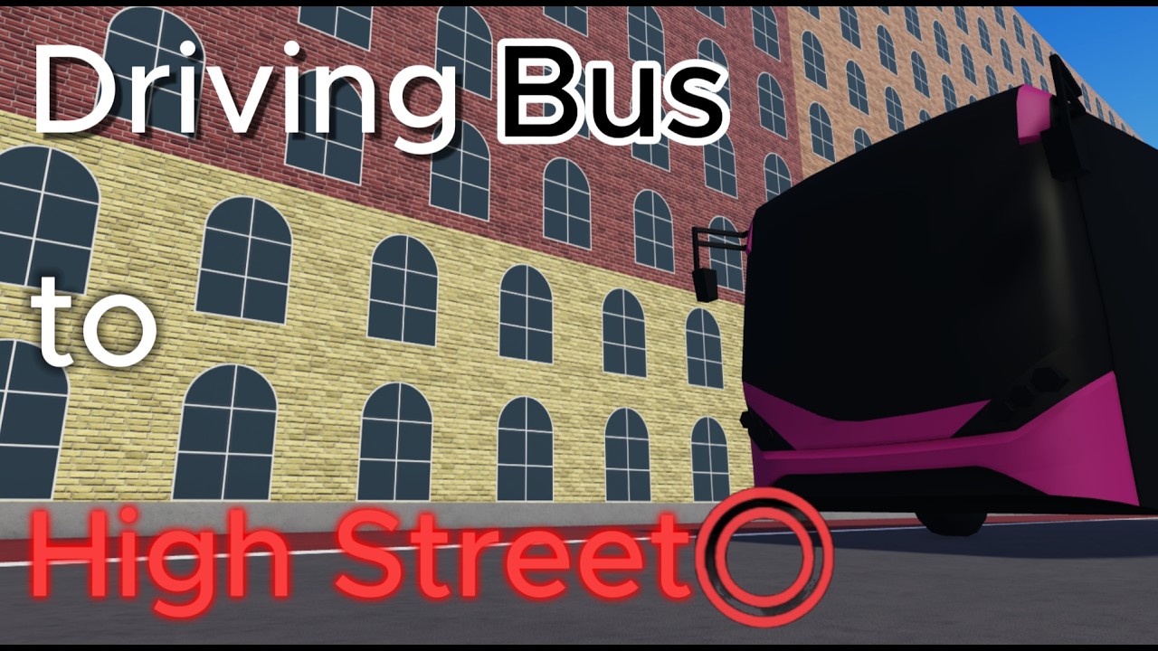 Driving BUS to HIGH STREET IN SCR! (April Fools)