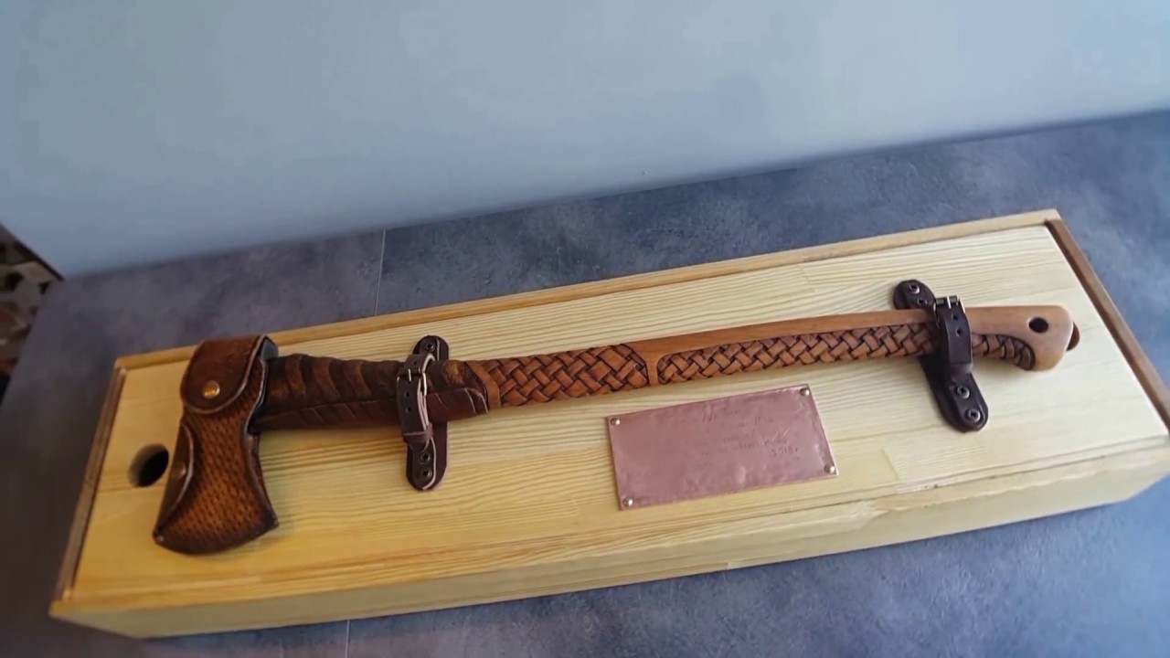 Custom Axe. Husqvarna Forest Axe.